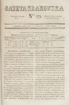 Gazeta Krakowska. 1831, nr 271