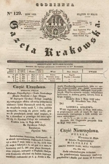 Codzienna Gazeta Krakowska. 1833, nr 129