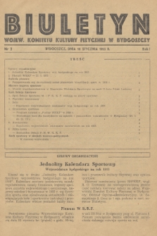 Biuletyn Wojew. Komitetu Kultury Fizycznej w Bydgoszczy. R.1, 1955, nr 2