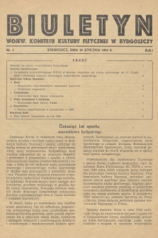 Biuletyn Wojew. Komitetu Kultury Fizycznej w Bydgoszczy. R.1, 1955, nr 3