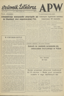 Dziennik Żołnierza APW. R.4, 1946, nr 115