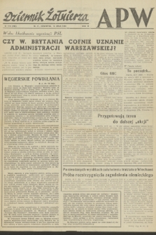 Dziennik Żołnierza APW. R.4, 1946, nr 116
