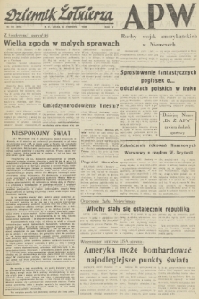 Dziennik Żołnierza APW. R.4, 1946, nr 145