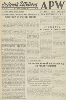 Dziennik Żołnierza APW. R.4, 1946, nr 153