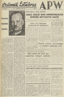 Dziennik Żołnierza APW. R.4, 1946, nr 158