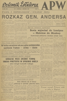 Dziennik Żołnierza APW. R.4, 1946, nr 209