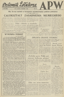 Dziennik Żołnierza APW. R.4, 1946, nr 214