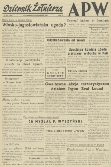 Dziennik Żołnierza APW. R.4, 1946, nr 218