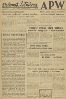 Dziennik Żołnierza APW. R.4, 1946, nr 242