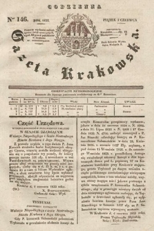 Codzienna Gazeta Krakowska. 1833, nr 146