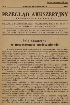 Przegląd Akuszeryjny. R.1, 1926, nr 2