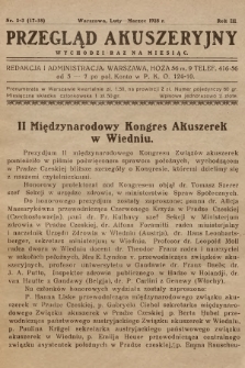 Przegląd Akuszeryjny. R.3, 1928, nr 2-3 (17-18)