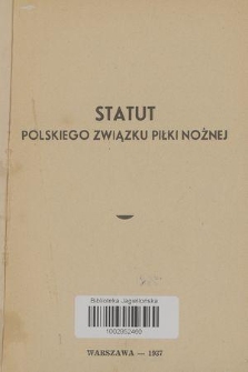 Statut Polskiego Związku Piłki Nożnej