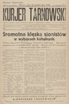 Kurjer Tarnowski : tygodnik poświęcony sprawom politycznym, społecznym, ekonomicznym, naukowym, literackim i artystycznym. R. 1, 1928, nr 2