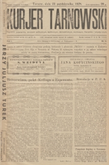 Kurjer Tarnowski : tygodnik poświęcony sprawom politycznym, społecznym, ekonomicznym, naukowym, literackim i artystycznym. R. 1, 1928, nr 3