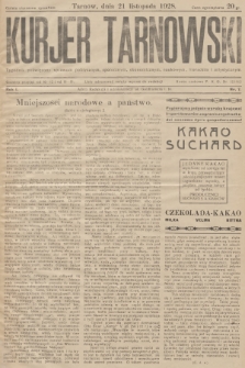 Kurjer Tarnowski : tygodnik poświęcony sprawom politycznym, społecznym, ekonomicznym, naukowym, literackim i artystycznym. R. 1, 1928, nr 7