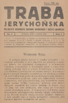 Trąba Jerychońska : miesięcznik poświęcony sprawom wychowania i kultury narodowej. R. 1, 1922, nr 6