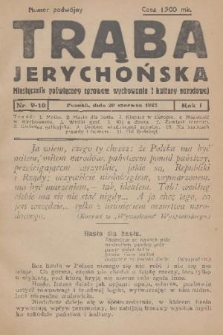 Trąba Jerychońska : miesięcznik poświęcony sprawom wychowania i kultury narodowej. R. 1, 1923, nr 9-10