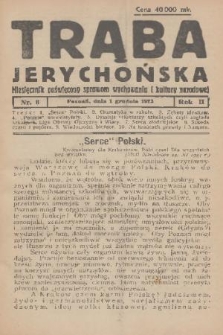 Trąba Jerychońska : miesięcznik poświęcony sprawom wychowania i kultury narodowej. R. 2, 1923, nr 3