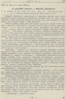 Dodatek do Polskiej Stomatologii „ARPA”. 1934, nr 4