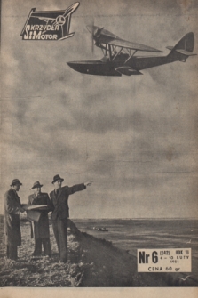 Skrzydła i Motor. R. 6, 1951, nr 6