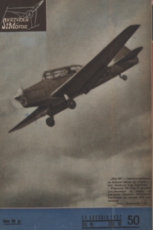 Skrzydła i Motor : [tygodnik ilustrowany Ligi Lotniczej]. R. 7, 1952, nr 50