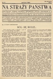Na Straży Państwa : centralny organ Związku Oficerów Wojsk Polskich s.s. R. 1, 1938, nr 8