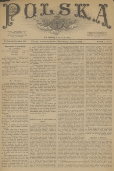 Polska : organ Towarzystwa „Macierzy Katolickiej”. R.1, 1891, nr 5