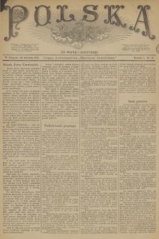 Polska : organ Towarzystwa „Macierzy Katolickiej”. R.1, 1891, nr 10