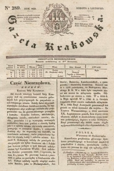 Gazeta Krakowska. 1833, nr 289