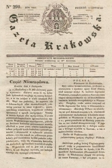Gazeta Krakowska. 1833, nr 291