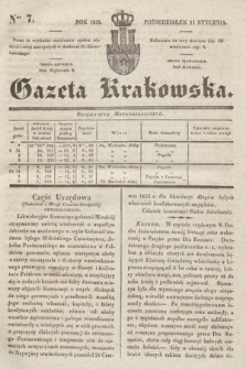 Gazeta Krakowska. 1836, nr 7