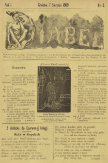 Djabeł. R.1, 1869, nr 3