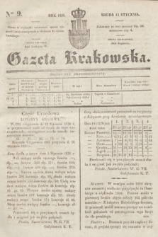 Gazeta Krakowska. 1836, nr 9