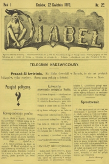 Djabeł. R.1, 1870, nr 20