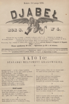 Djabeł. R.8, 1876, nr 4