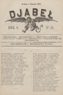 Djabeł. R.8, 1876, nr 15