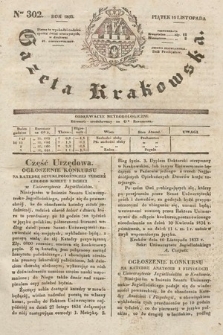 Gazeta Krakowska. 1833, nr 302