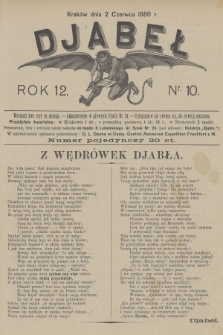 Djabeł. R.12, 1880, nr 10 + dod.