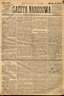 Gazeta Narodowa. 1869, nr 11