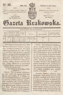 Gazeta Krakowska. 1836, nr 23