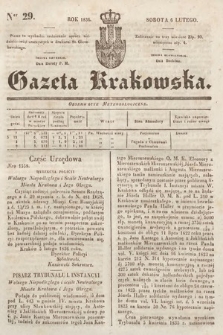 Gazeta Krakowska. 1836, nr 29