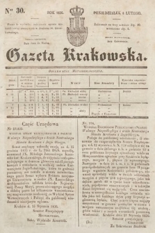 Gazeta Krakowska. 1836, nr 30
