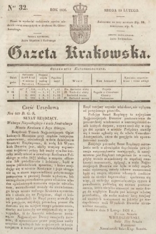Gazeta Krakowska. 1836, nr 32