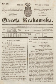 Gazeta Krakowska. 1836, nr 37