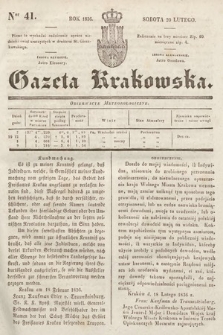Gazeta Krakowska. 1836, nr 41