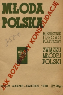 Młoda Polska : miesięcznik ideowo-polityczny Związku Młodej Polski. R.2, 1938, nr 8-9