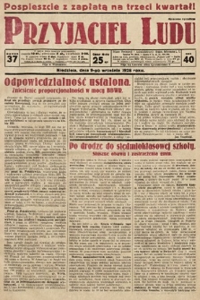 Przyjaciel Ludu. 1928, nr 37