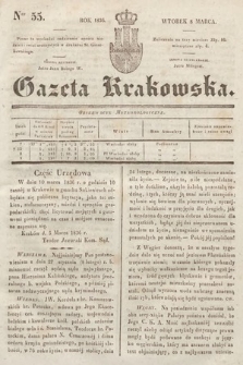Gazeta Krakowska. 1836, nr 55