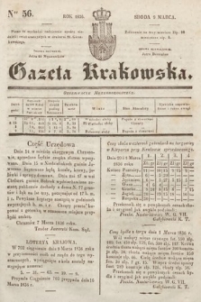 Gazeta Krakowska. 1836, nr 56